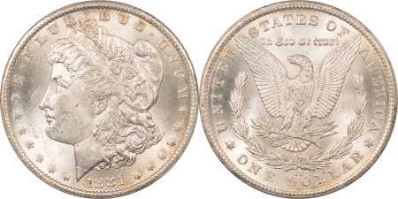 Dollars 1878-92-CC MORGAN DOLLAR 9 PIECE MINI-SET, PCGS MS-63 TO 64; NICE QUALITY COINS!