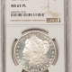 Morgan Dollars 1890 MORGAN DOLLAR – ICG MS-63, ORIGINAL WHITE!