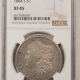 New Certified Coins 1877-S TRADE DOLLAR NGC XF-40