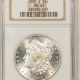Dollars 1878-92-CC MORGAN DOLLAR 9 PIECE MINI-SET, PCGS MS-63 TO 64; NICE QUALITY COINS!