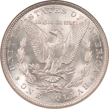 Morgan Dollars 1886 MORGAN DOLLAR – NGC MS-65, BLAST WHITE, PREMIUM QUALITY!