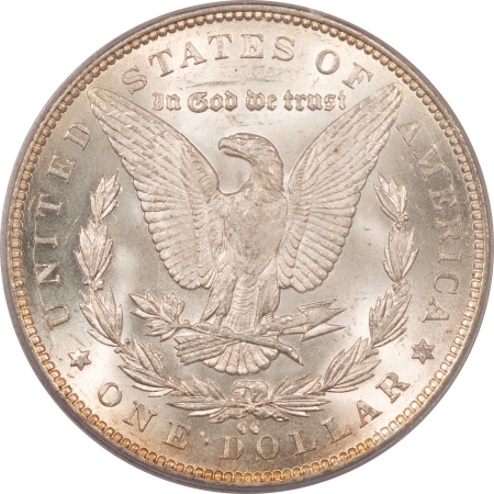 Morgan Dollars 1892-CC MORGAN DOLLAR – PCGS MS-62, FRESH & FLASHY! CARSON CITY!
