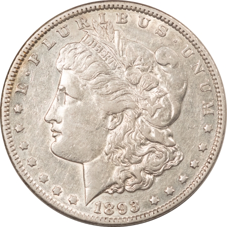 New Store Items 1893 MORGAN DOLLAR – HIGH GRADE W/ SOME REMAINING LUSTER, NICE LOOK, TOUGH DATE!