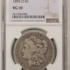 Morgan Dollars 1880-CC MORGAN DOLLAR – HIGH GRADE CIRCULATED EXAMPLE!