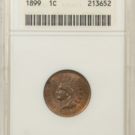 New Store Items 1899 INDIAN CENT – NGC MS-64 BN, OLD WHITE HOLDER & PREMIUM QUALITY!