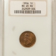Indian 1908 INDIAN CENT – ANACS MS-64 RB, OLD WHITE HOLDER & PREMIUM QUALITY!