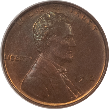 Lincoln Cents (Wheat) 1912 MATTE PROOF LINCOLN CENT NGC PF-65 BN, PRETTY! MUCH PRETTIER COLOR IN HAND!