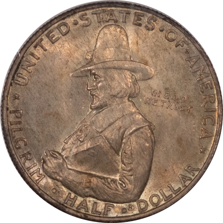 New Certified Coins 1920 PILGRIM COMMEMORATIVE HALF DOLLAR – PCGS MS-64, ORIGINAL, RATTLER & PQ!