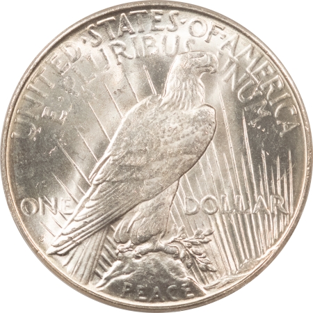 New Certified Coins 1923-S PEACE DOLLAR – PCGS MS-63, LOOKS MS64! PREMIUM QUALITY!