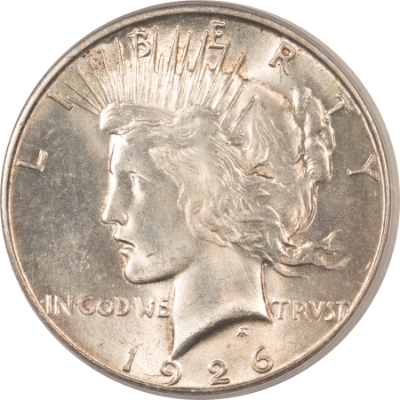 New Certified Coins 1926-S PEACE DOLLAR – PCGS MS-64, FRESH & CHOICE!