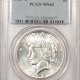 New Certified Coins 1928 PEACE DOLLAR – PCGS MS-62, WHITE, NICE EXAMPLE OF KEY-DATE!