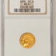 $2.50 1926 $2.50 INDIAN HEAD GOLD – PCGS MS-65, LUSTROUS GEM!