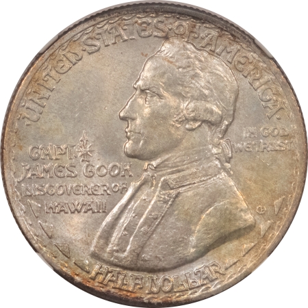 New Certified Coins 1928 HAWAII COMMEMORATIVE HALF DOLLAR – NGC MS-66, PLEASING GEM!