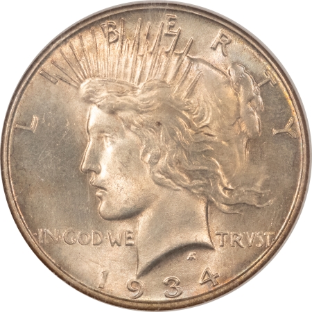 New Certified Coins 1934 PEACE DOLLAR – NGC MS-63, FRESH & ORIGINAL!
