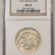 New Certified Coins 1935-S BOONE COMMEMORATIVE HALF DOLLAR – NGC MS-66, FRESH ORIGINAL & PQ!
