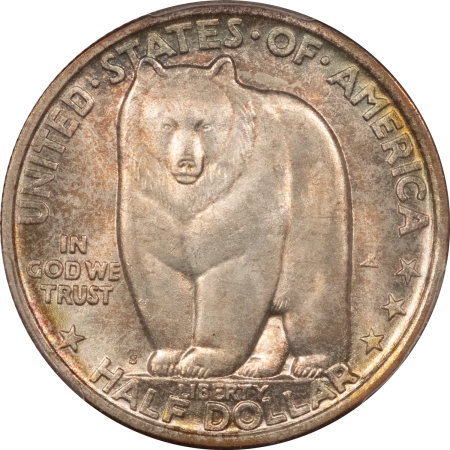 New Certified Coins 1936-S BAY BRIDGE COMMEMORATIVE HALF DOLLAR PCGS MS-63, LOOKS SUPERB GEM! PQ!