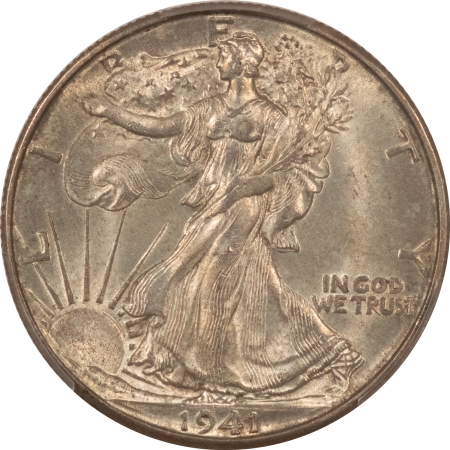 New Certified Coins 1941-D WALKING LIBERTY HALF DOLLAR – PCGS MS-63, FRESH!