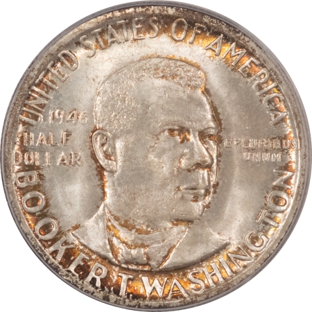 New Certified Coins 1946 BTW COMMEMORATIVE HALF DOLLAR – PCGS MS-65, ORIGINAL GEM!