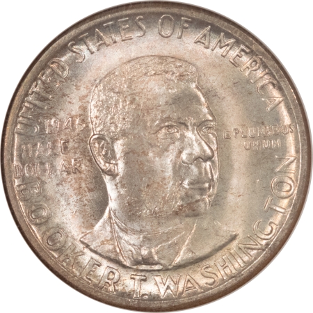 New Certified Coins 1946-D BTW COMMEMORATIVE HALF DOLLAR – NCG MS-65, ORIGINAL GEM!