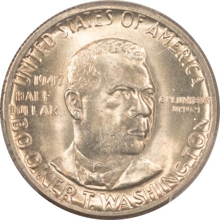 New Certified Coins 1947-D BTW COMMEMORATIVE HALF DOLLAR PCGS MS-65, ORIGINAL WHITE, PREMIUM QUALITY