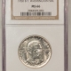 New Certified Coins 1927 VERMONT COMMEMORATIVE HALF DOLLAR – NGC MS-64, FLASHY, LOOKS GEM & PQ!