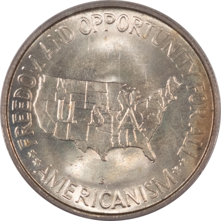 New Certified Coins 1954-S WASHINGTON-CARVER COMMEMORATIVE HALF DOLLAR – PCGS MS-65, ORIGINAL GEM!