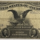 Large Silver Certificates 1899 $1 SILVER CERTIFICATE, “BLACK EAGLE”, FR-236, HONEST CIRCULATED FINE++