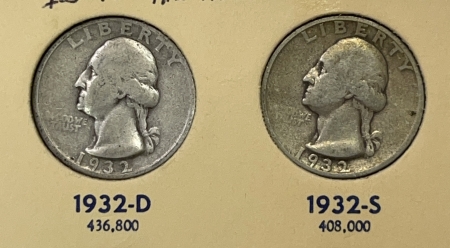 New Store Items 1932-1964 WASHINGTON QUARTER 83 COIN SILVER SET NICE MID-GRADE W/ HIGHER GRADES