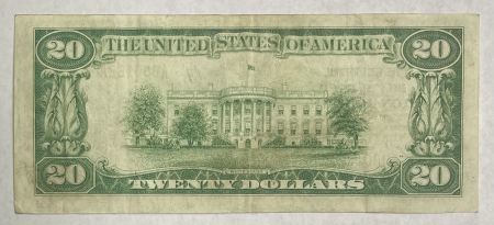 New Store Items 1929 $20, FIRST NATIONAL BANK OF LEONARDTOWN, MD, CHTR 6606-CHOICE VF, EMBOSSED!