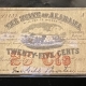 Confederate Notes 1861 $5 CONFEDERATE STATES OF AMERICA T-36, CR-276 NOTE, PCGS VF-25; ORIIGNAL!