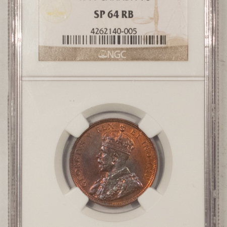 New Store Items 1911 CANADA ONE CENT NGC SP-64 RB