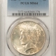 New Certified Coins 1934-S PEACE DOLLAR – PCGS MS-61, FLASHY KEY DATE! TOUGH!