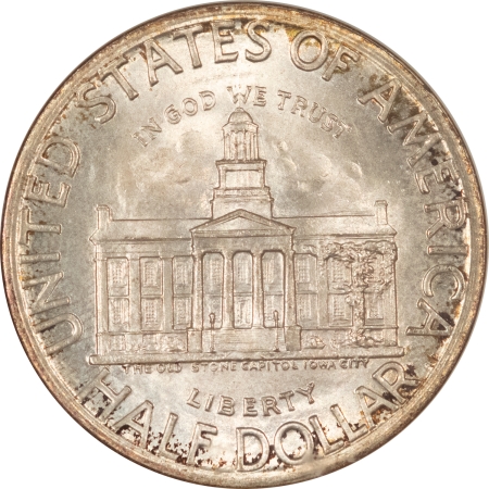 New Certified Coins 1946 IOWA COMMEMORATIVE HALF DOLLAR – NGC MS-67, SUPERB & PREMIUM QUALITY!
