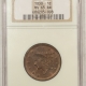 Indian 1891 INDIAN CENT – PCGS MS-64 RB, MOSTLY RED, PRETTY & PQ!