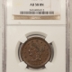 New Certified Coins 1853 THREE CENT SILVER – NGC AU-58, FLASHY WHITE!