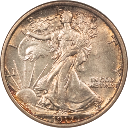 New Certified Coins 1917 WALKING LIBERTY HALF DOLLAR NGC MS-63, PREMIUM QUALITY FATTY HOLDER!