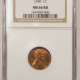 Lincoln Cents (Wheat) 1931 LINCOLN CENT – NGC MS-64 BN, LUSTROUS W/ AMPLE RED