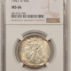 New Certified Coins 1947-D WALKING LIBERTY HALF DOLLAR – PCGS MS-66, ORIGINAL WHITE & PQ!