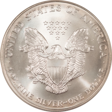 American Silver Eagles 2000 $1 AMERICAN SILVER EAGLE – ANACS MS-70, TOUGH!