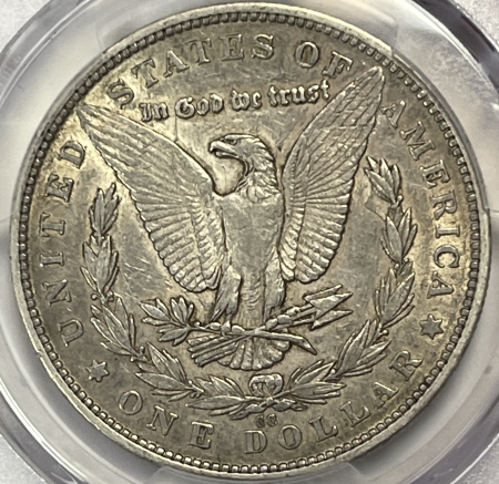 CAC Approved Coins 1879-CC MORGAN DOLLAR – PCGS XF-45 CAC, SUPER FRESH, ORIGINAL & PQ, CARSON CITY!