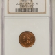 Indian 1877 INDIAN CENT – NGC AG-3 BN, LOOKS G-4! KEY-DATE!