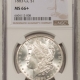 Morgan Dollars 1879-CC MORGAN DOLLAR PCGS MS-64, BLAST WHITE & NICE!