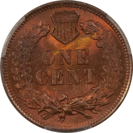 Indian 1904 INDIAN CENT – PCGS MS-64 BN, LOOKS RB! PRETTY!