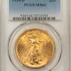 $20 1924 $20 ST GAUDENS GOLD – PCGS MS-65, FRESH GEM!