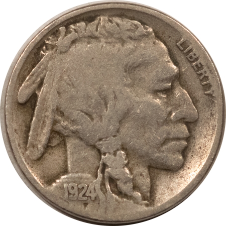 New Store Items 1924-S BUFFALO NICKEL – PLEASING CIRCULATED EXAMPLE