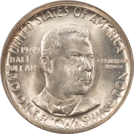 CAC Approved Coins 1949-D BOOKER T WASHINGTON COMMEM HALF DOLLAR – PCGS MS-67 CAC! SUPERB & PQ++