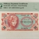 MPCs (Military Payment Certificates) MILITARY PAYMENT CERTIFICATE-SERIES 651, 25c, FIRST PRINTING, PMG CH UNC-64 EPQ!
