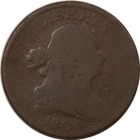 Draped Bust Half Cents 1804 DRAPED BUST HALF CENT – PLAIN 4, STEMS CIRCULATED LOW GRADE