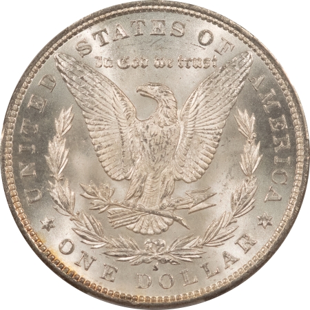 Morgan Dollars 1880/9-S MORGAN DOLLAR – PCGS MS-65, BLAST WHITE GEM!