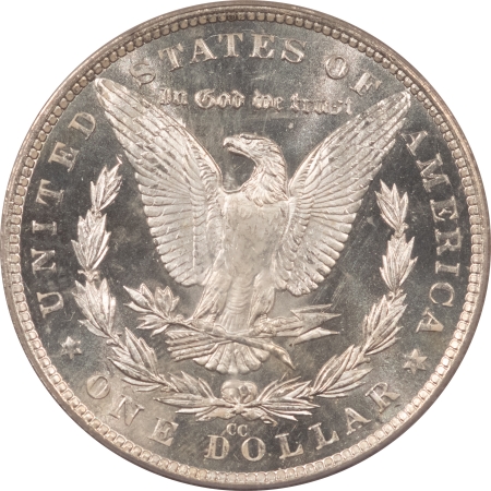 Morgan Dollars 1882-CC MORGAN DOLLAR – PCGS MS-63 PL, PROOFLIKE! CARSON CITY! NICE FLASH!